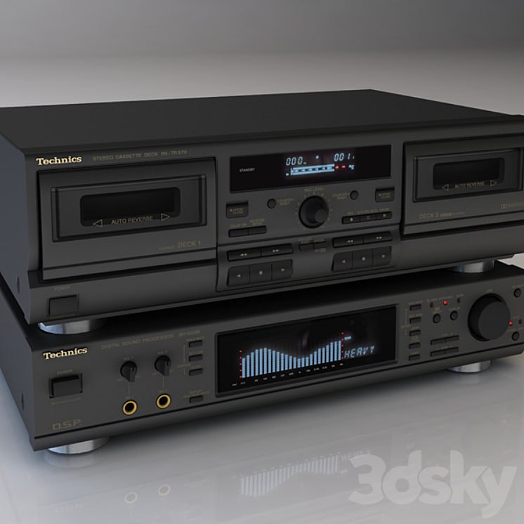 cassette deck and sound processor
