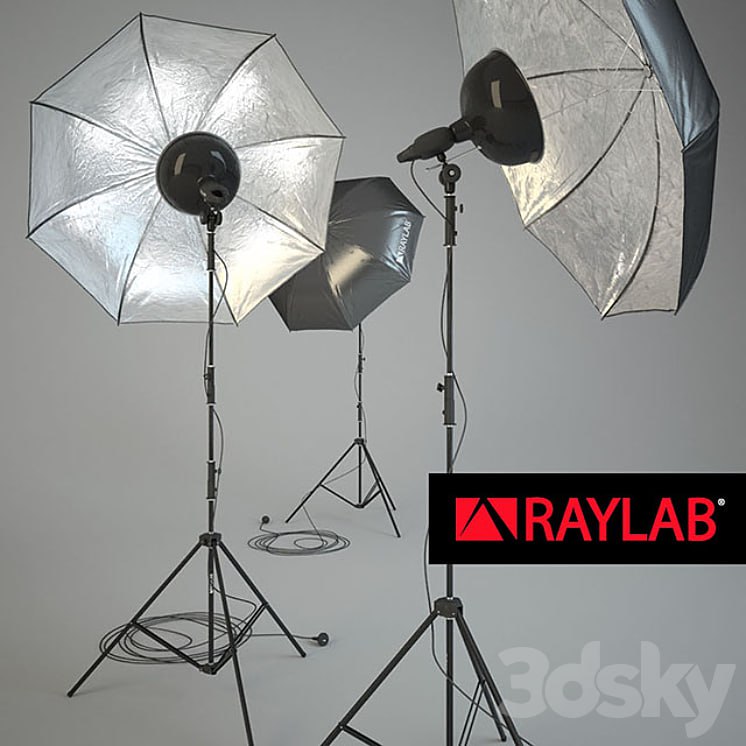 RAYLAB Umbrella silver