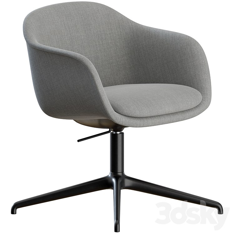 Fiber Conference Armchair Swivel by Muuto
