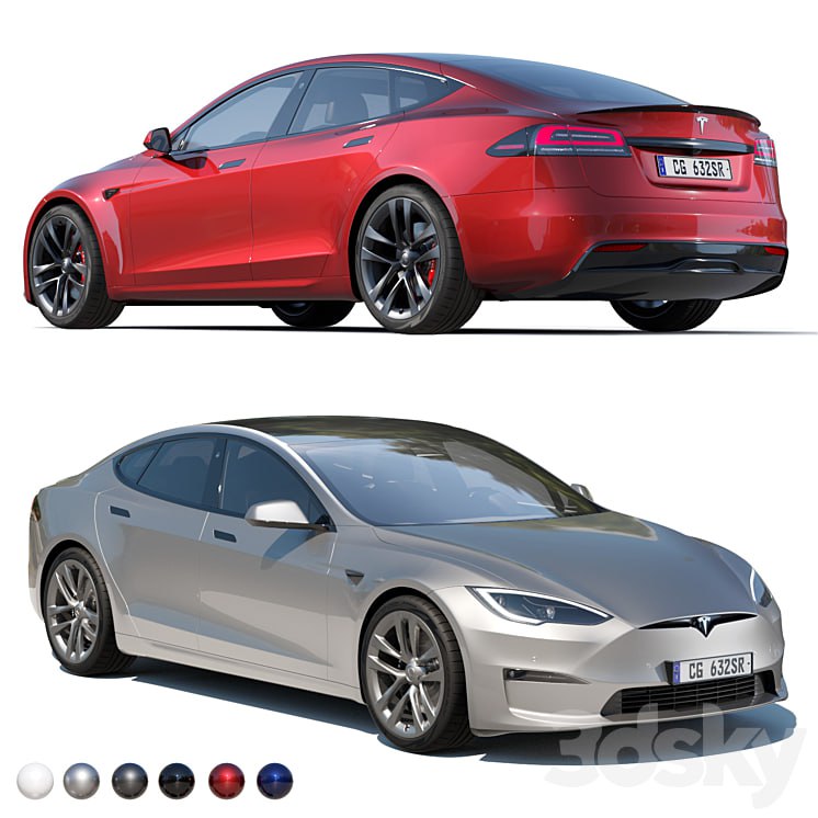 Tesla model S Plaid 2023