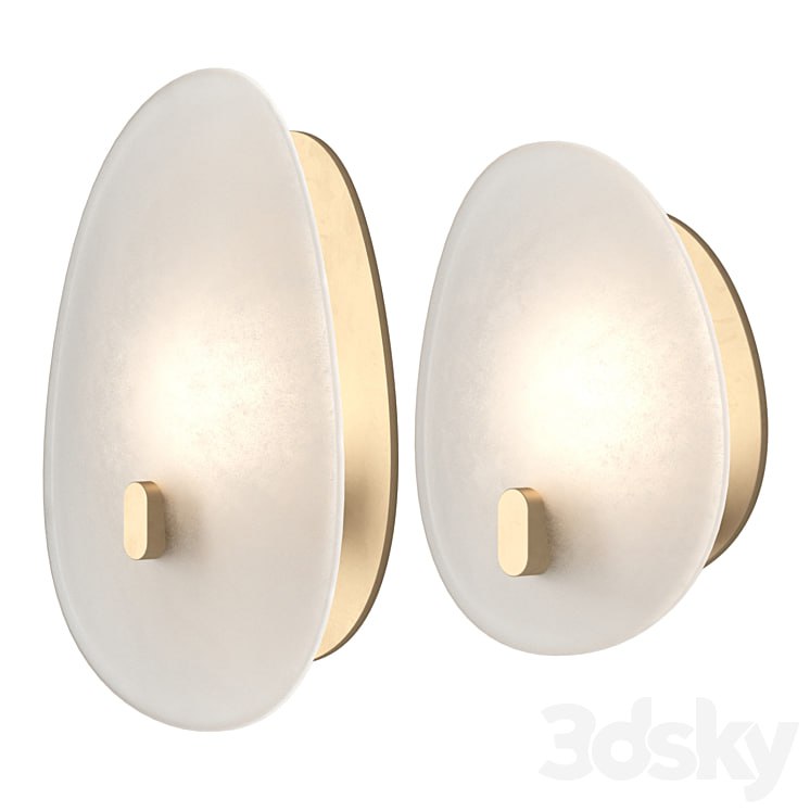 Coquille Sconce by Atelier de Troupe