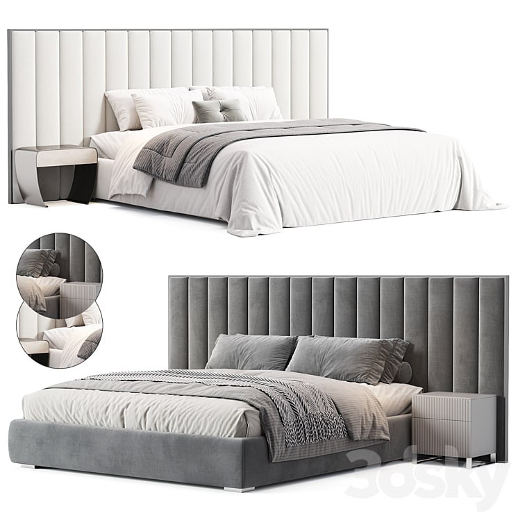 Haymon Velvet Bed by Mercer 41