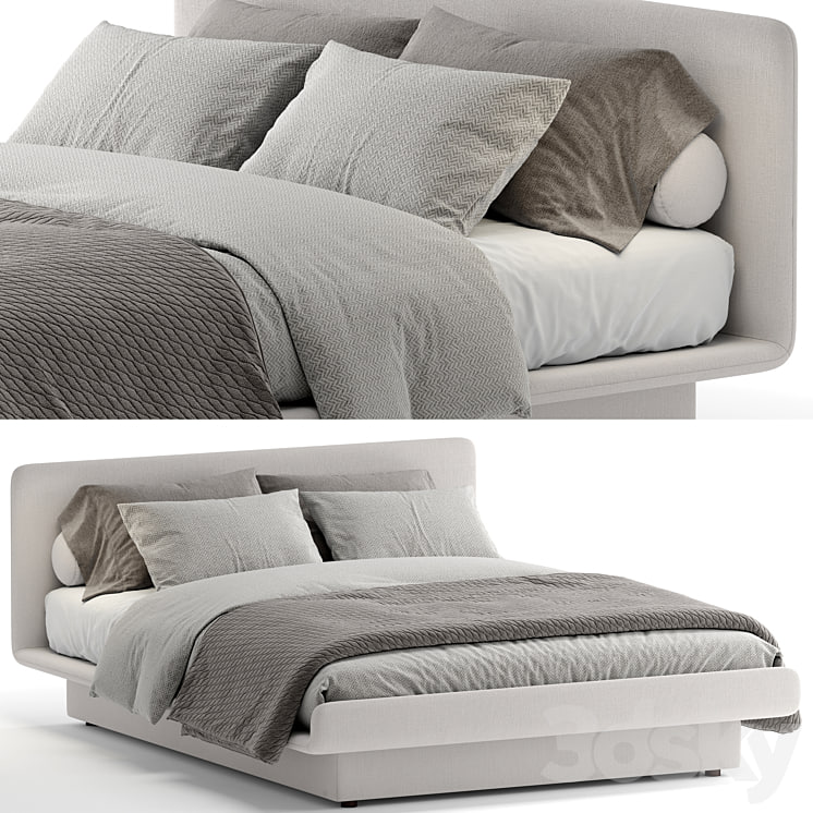 Gallotti&Radice LILAS double bed
