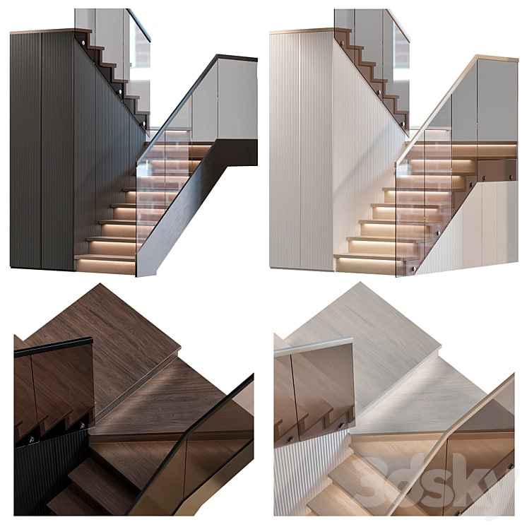 Stair modern 3m