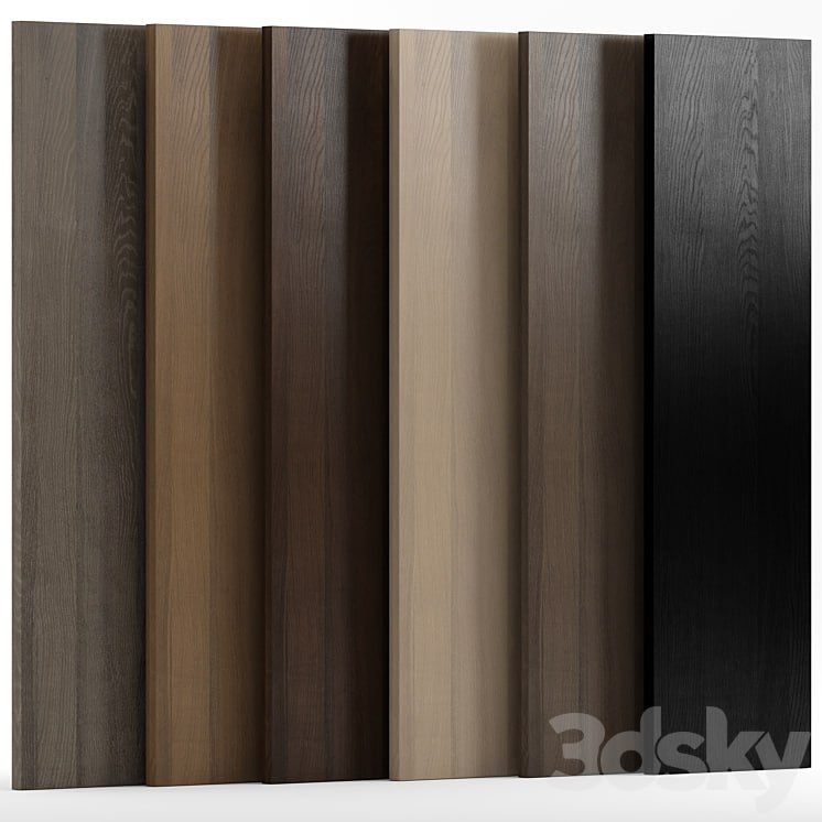 Oak wood 6 with 6 colors