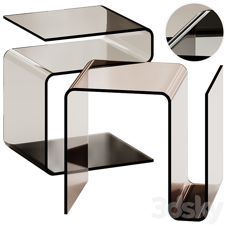 Allred Side Table by Metro Lane