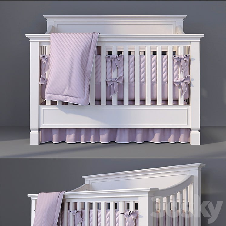 Baby cot Pottery Barn Larkin