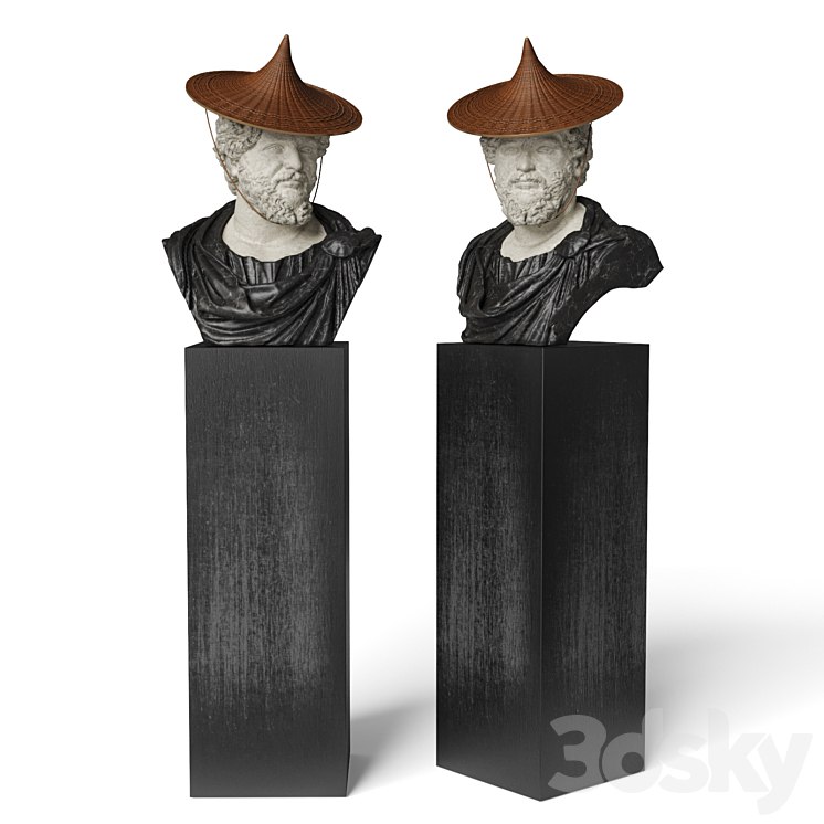 Septimius bust with hat