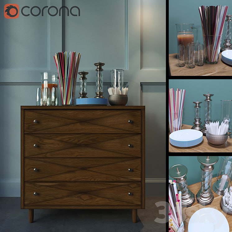 Greige Design / Diamond chest