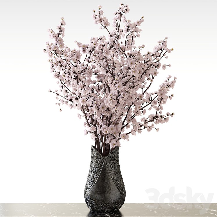 Sakura in a vase