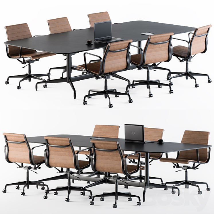 Meeting Table with office chair