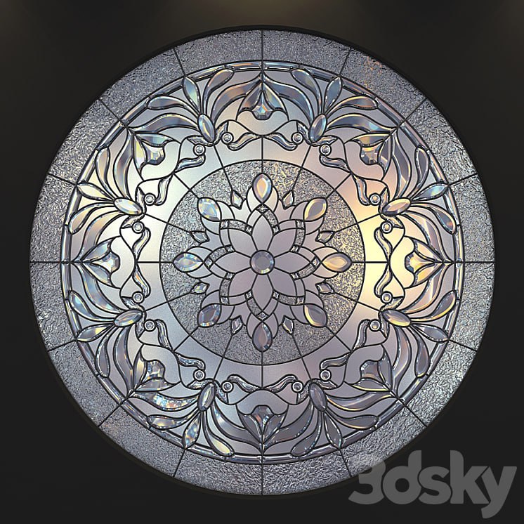 Stained Glass Round