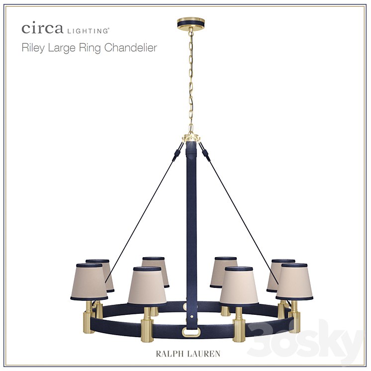 Riley Large Ring Chandelier by RALPH LAUREN