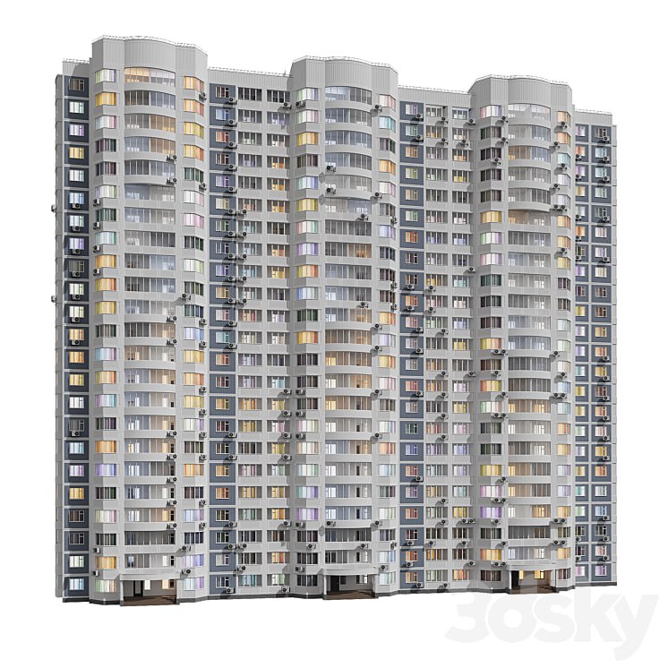 Kope M Parus 3 sections 23 floors