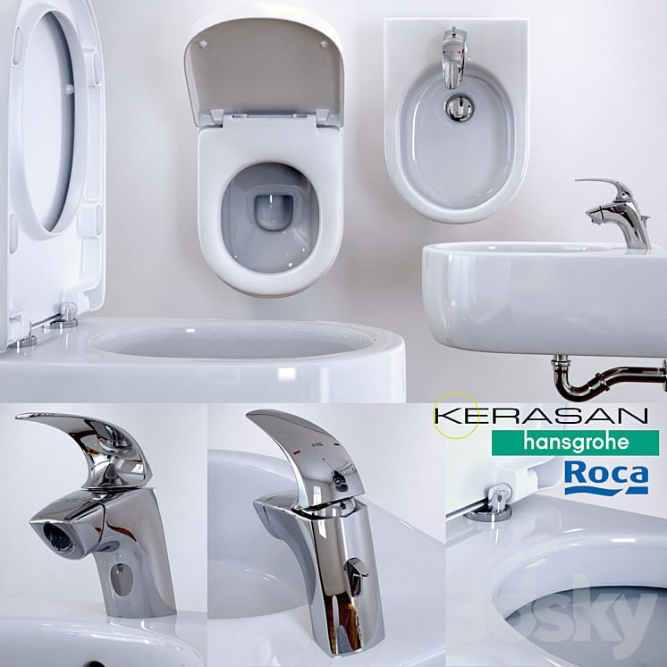toilet and bidet Kerasan FLO