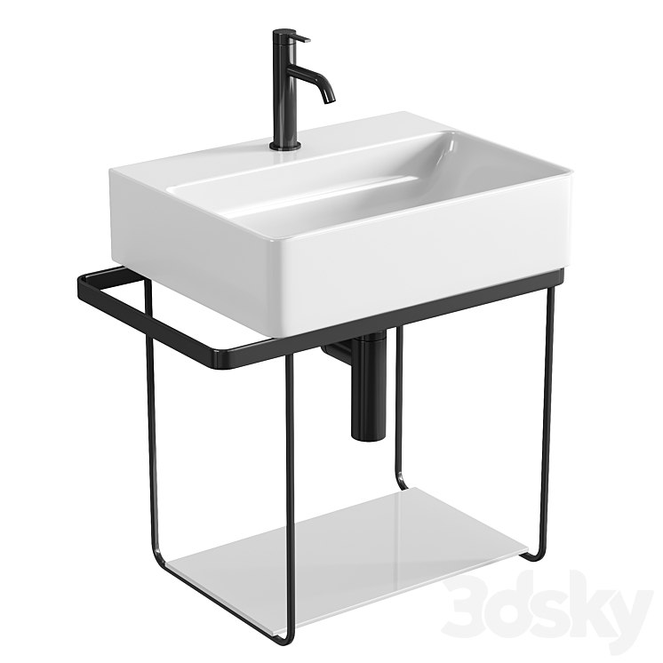 Duravit DuraSquare hand washbasin