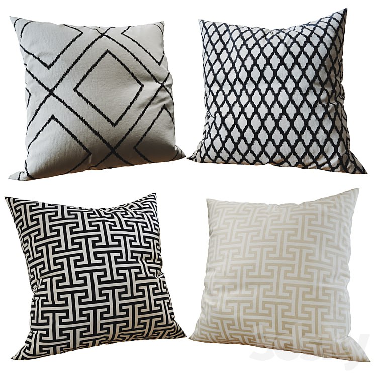 Decorative pillows set 223