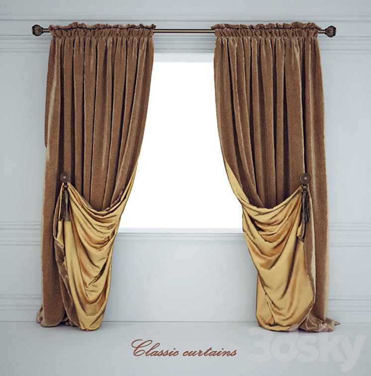 Drapes classic welt turned