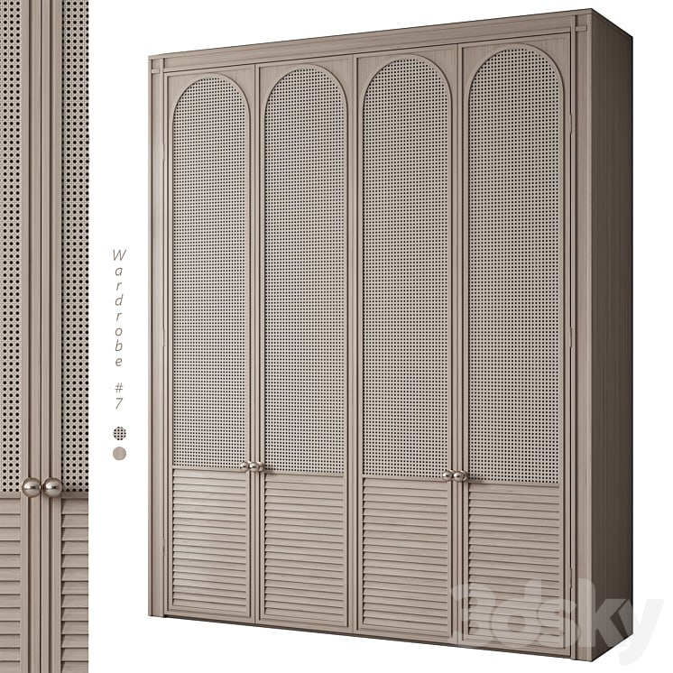 Wardrobe Rattan No. 7