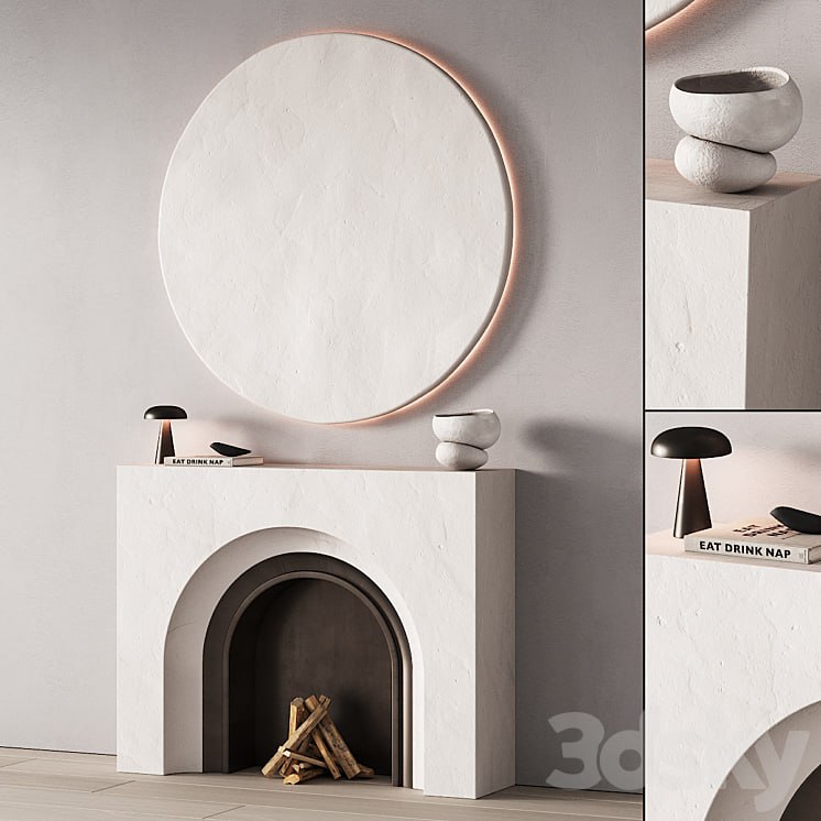 291 fireplace area decorative wall 09 minimal modern classic 00