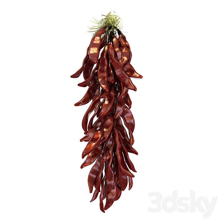 A bundle of red pepper