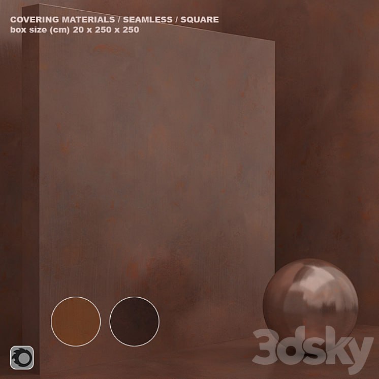 Material (seamless) - coating, metallic effect 89