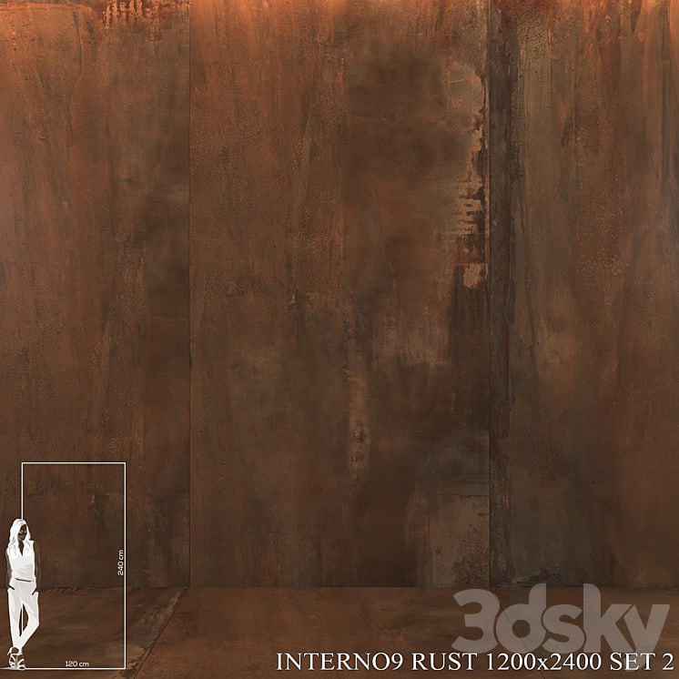 ABK Interno9 Rust 1200x2400 Set 2