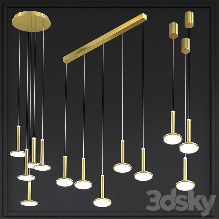 Three chandeliers palencia