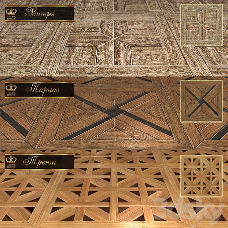 Parquet shield 2 (3 types)