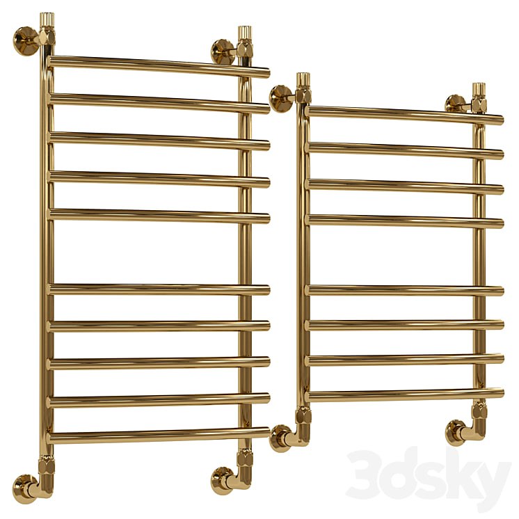 Water heated towel rail Dvin R primo