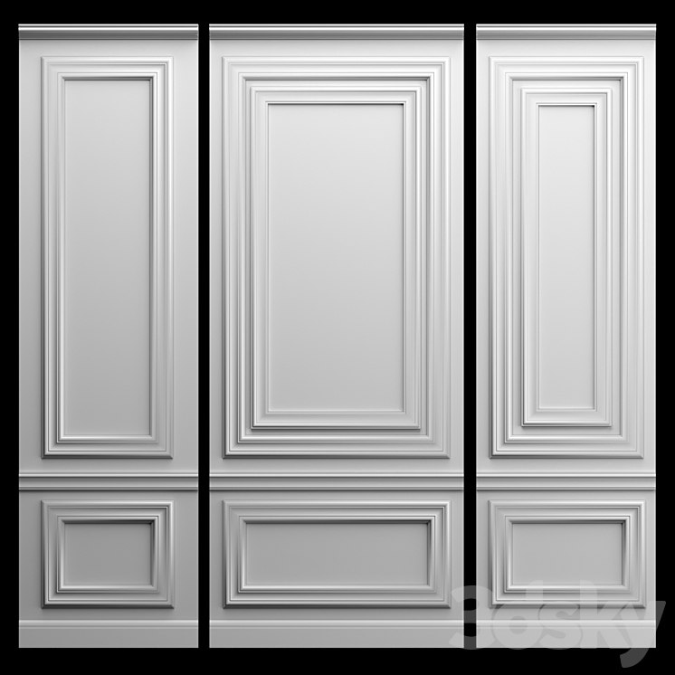 Wall panel - gypsum stucco