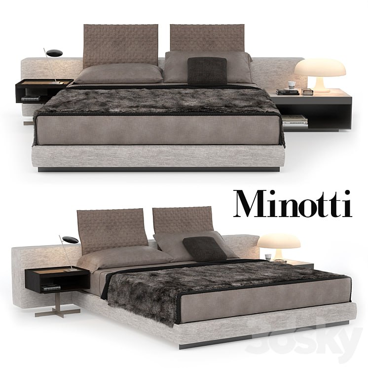 Minotti Bed Yang