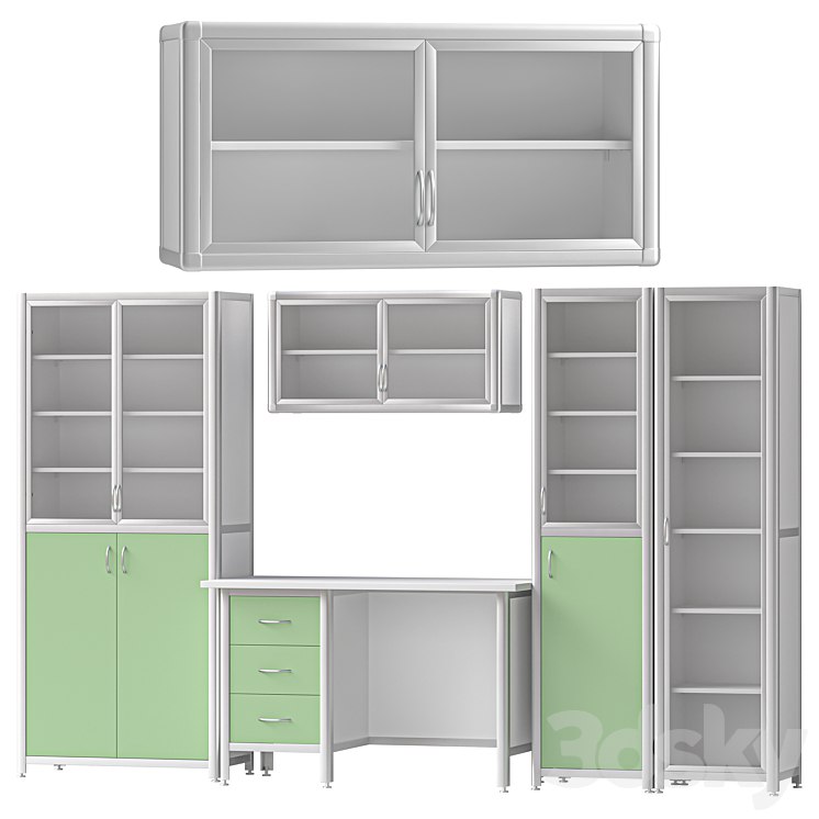 set of medical furniture "Lavkor"