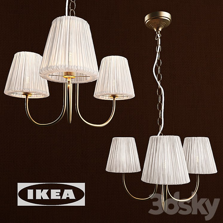 Hanging lamp ARSTID. HEMSTA lampshade