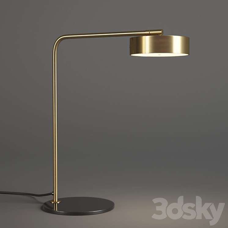 Rubn James Table Lamp Brass