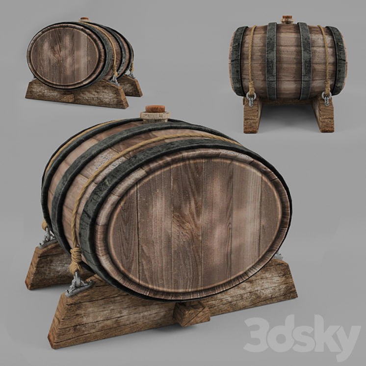 Old ship barrel