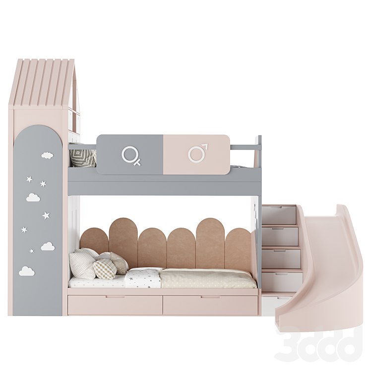Kids Room Bed 05
