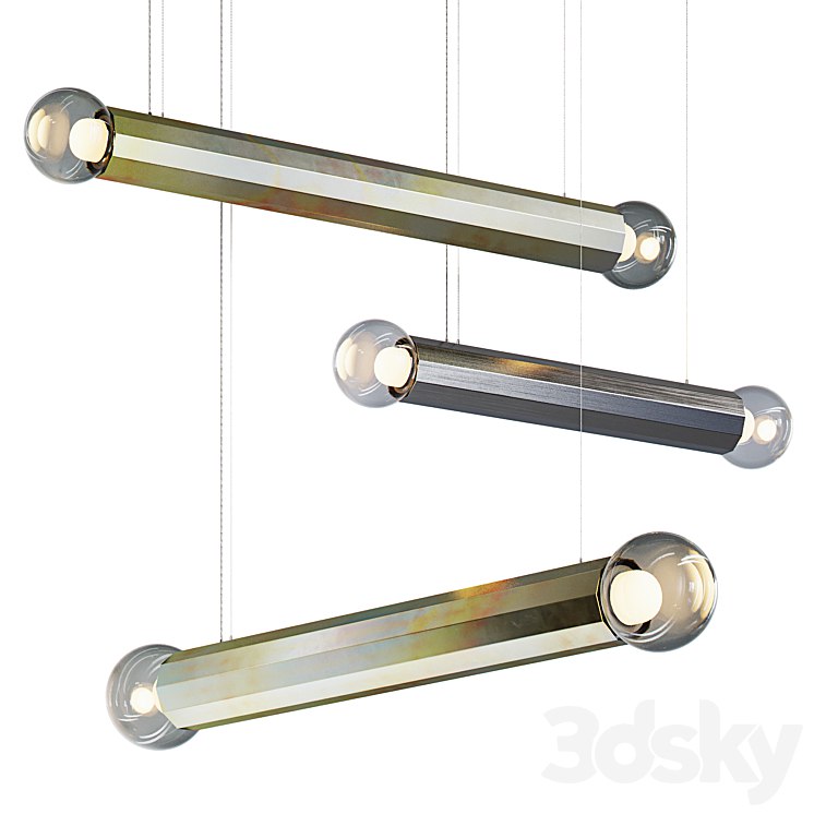 PRISMA DOUBLE | Pendant lamp from BROKIS