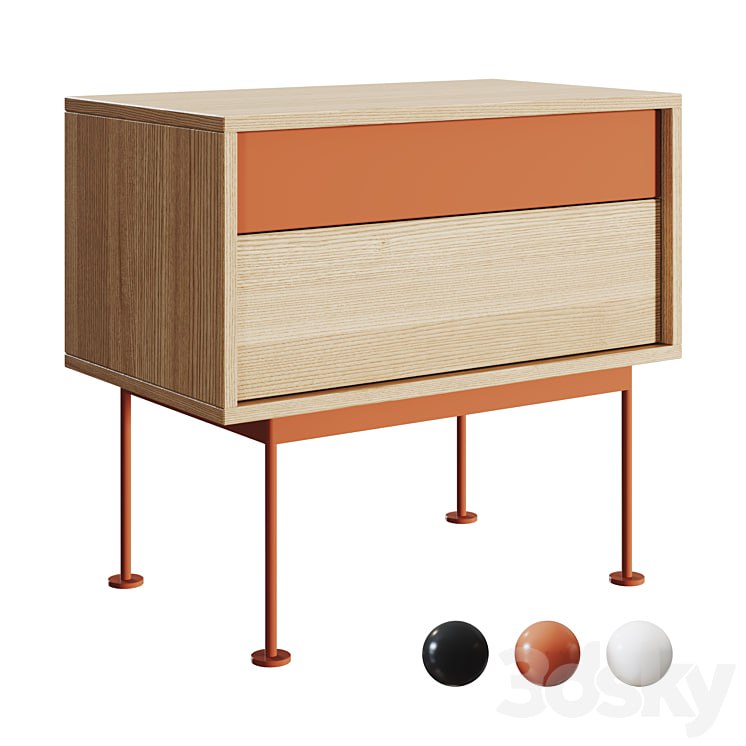 TEULAT - Yoko Bedside table