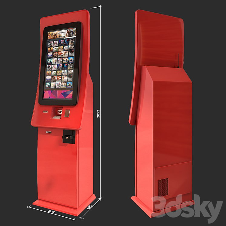 Vending machine for movie tickets