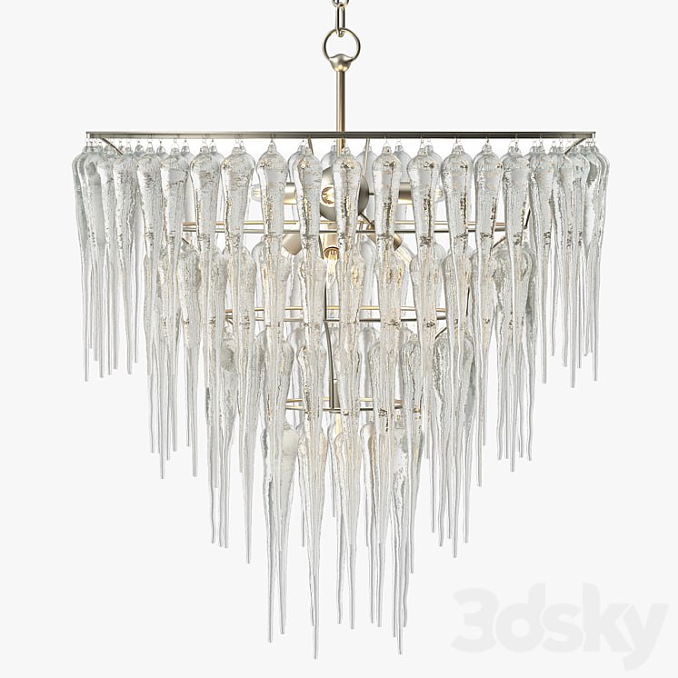 Currey and Company Icecap Chandelier