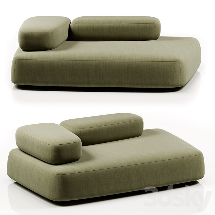 Bubble Rock sofa by Living Divani
