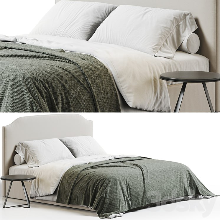 RH Belgian Slope Bed