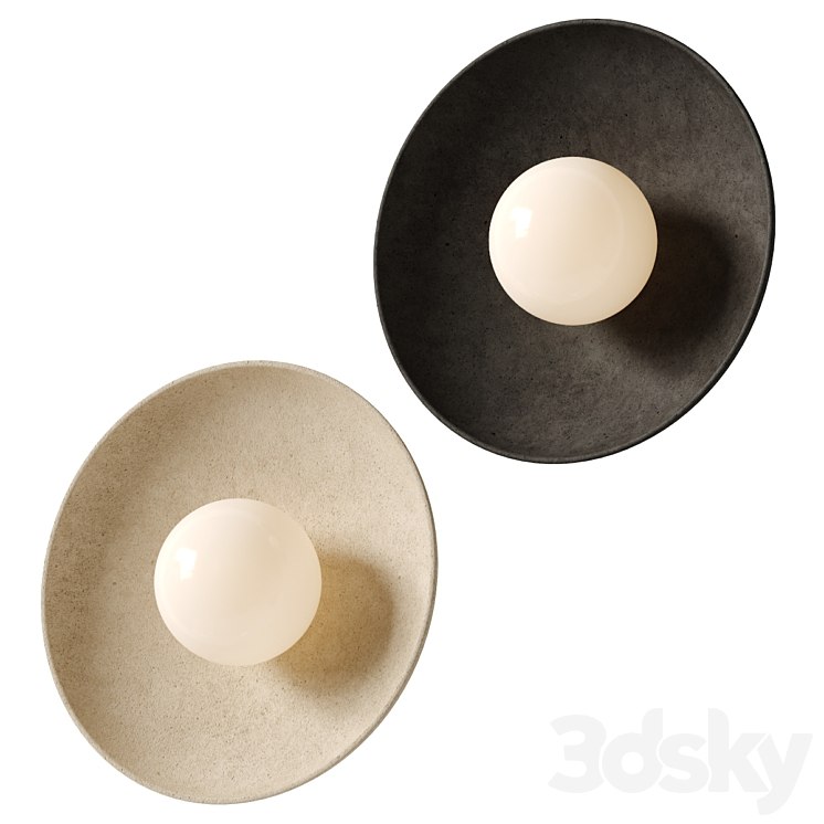 Handmade Ceramic Dish Wall Sconce - Lighting Collective
