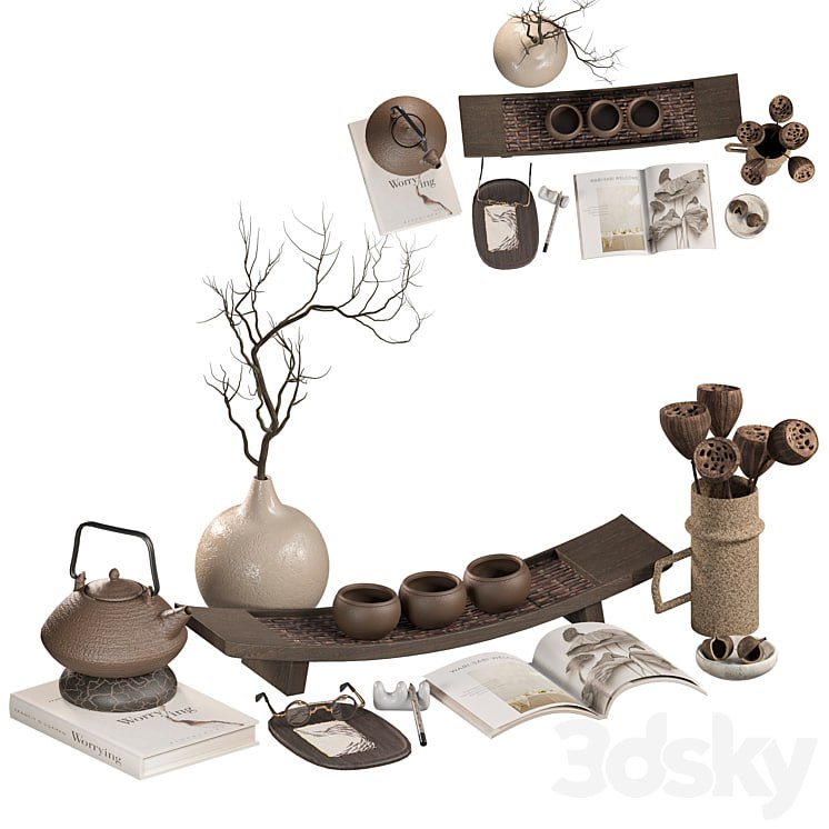 Japandi Decor Set