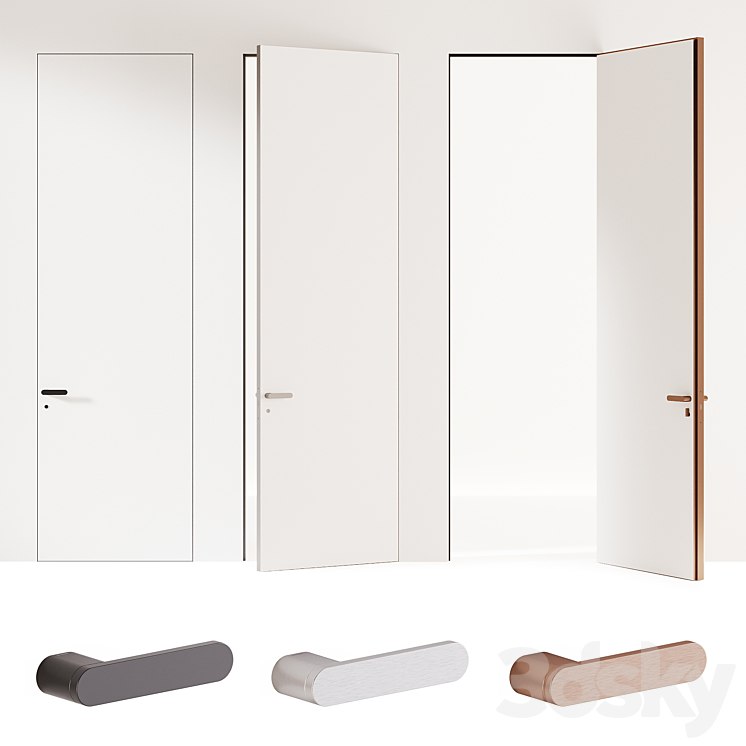 Hidden doors Piu Design