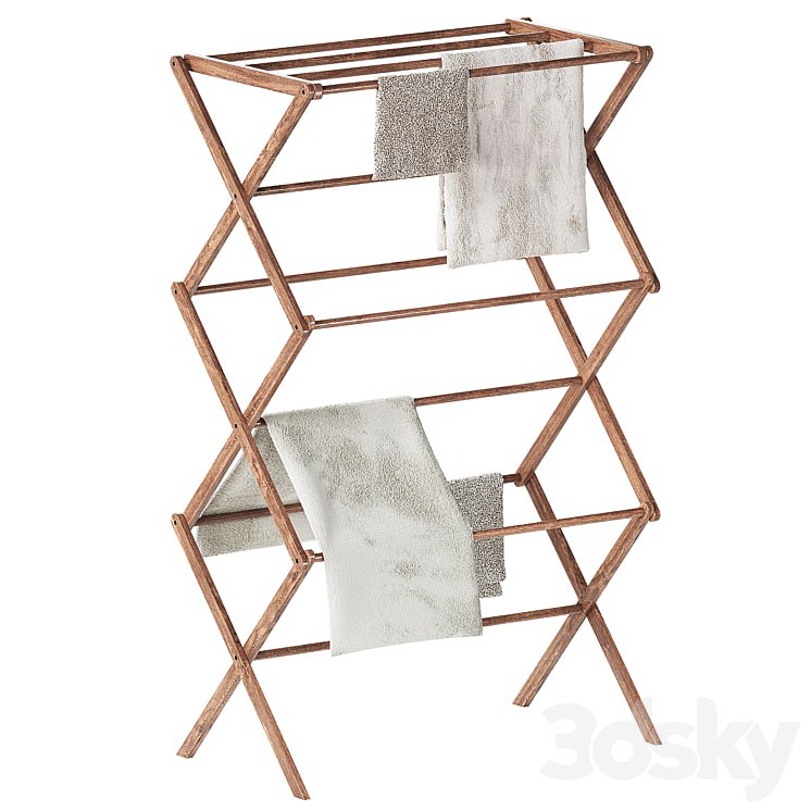 Folding drying rack Zara Home