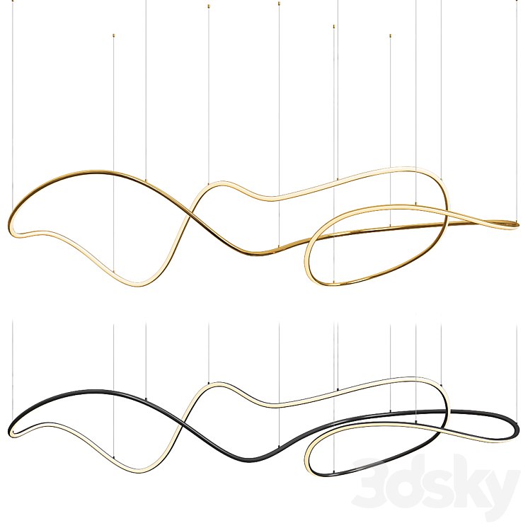 Net Linear Chandelier