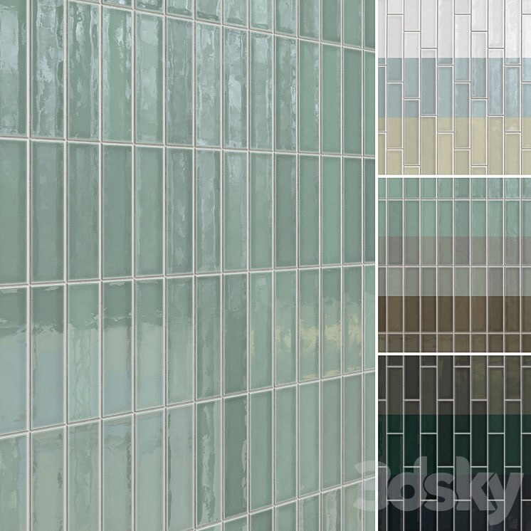 Ceramic Tiles Set 033