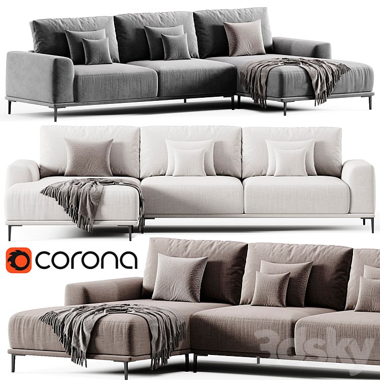 Sofa Lounge Montado By Eichholtz